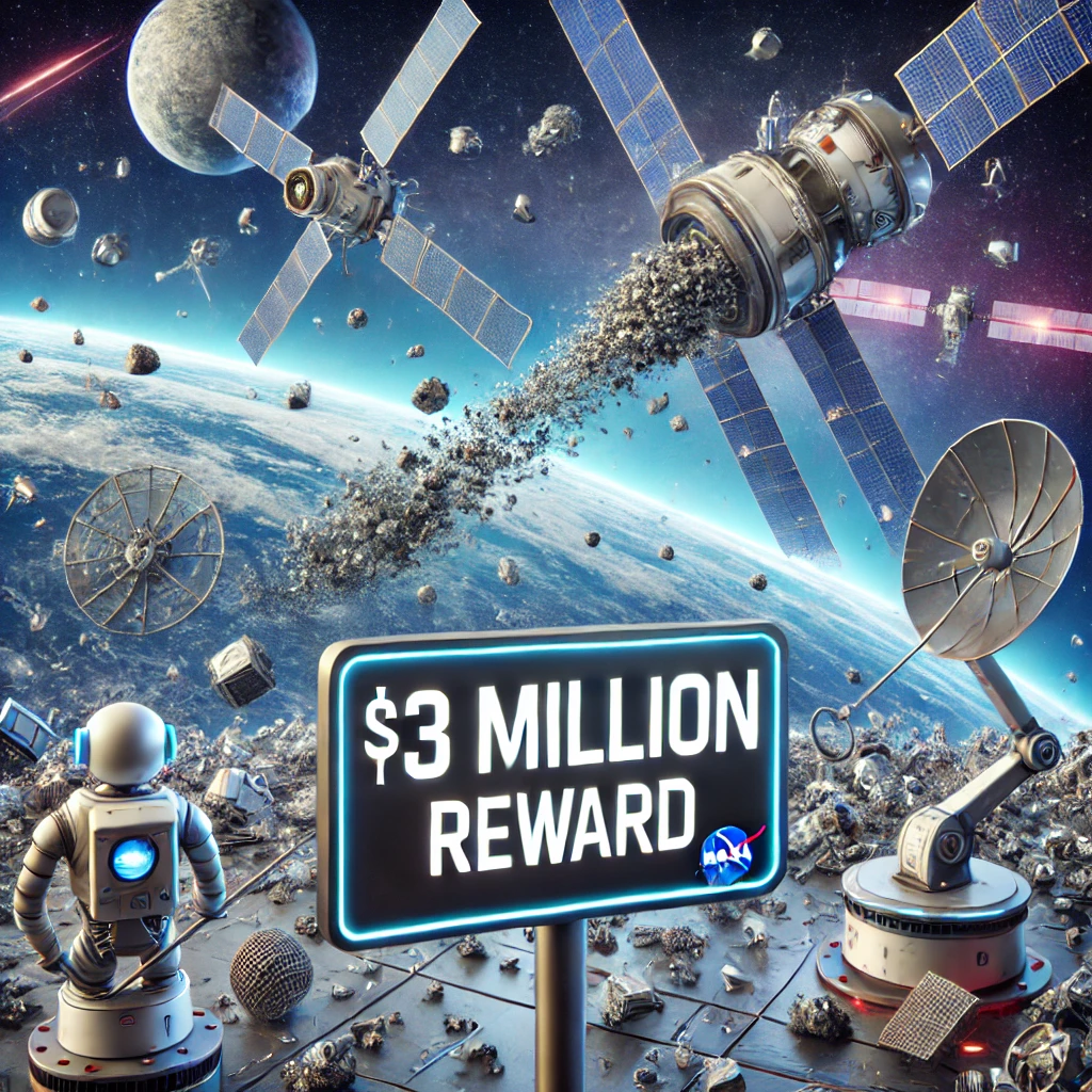 NASA Announces $3 Million Contest for Space Debris Solutions 🚀💰